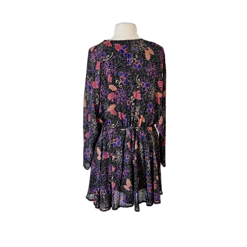 NWT Free People Twilight Combo Teegan Mini Dress - Picture 3 of 7